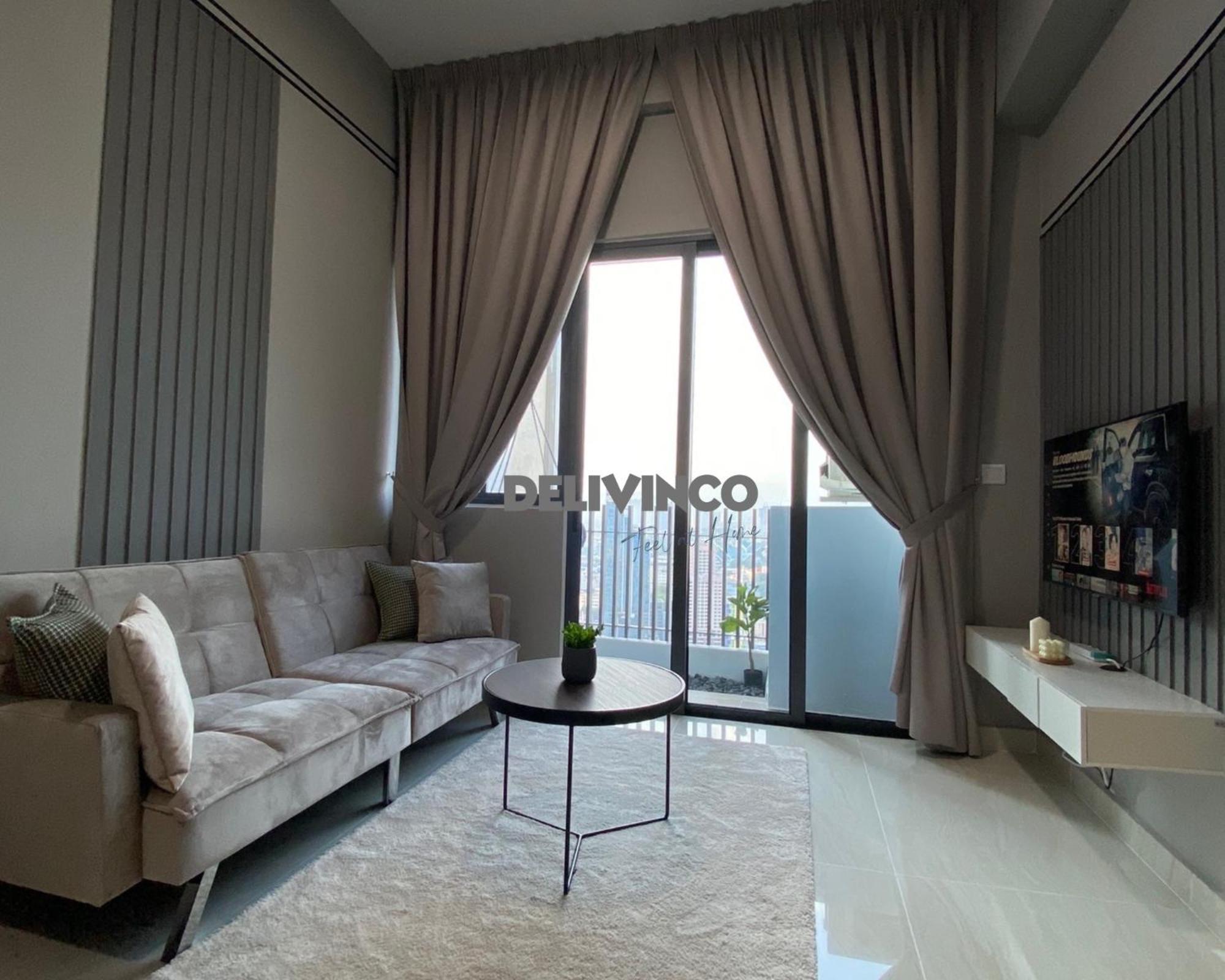 The Luxe - 3 Pax - Klcc View - Balcony At 27 Floor Pangsapuri Kuala Lumpur